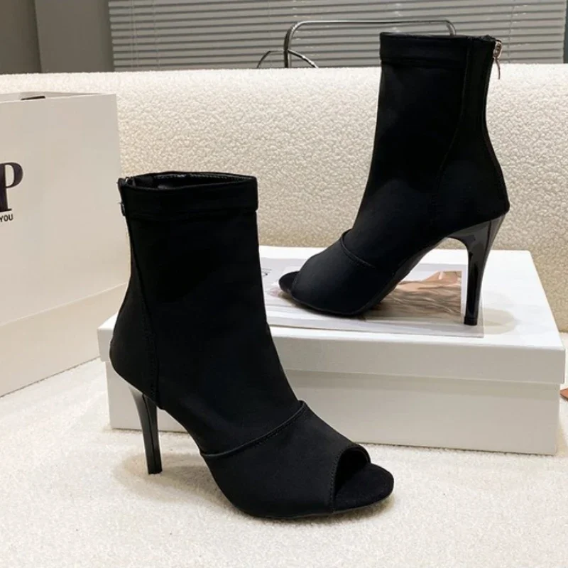 Sock Boot Women - 2025Kadın Balo Salonu Latin Dans Ayakkabıları