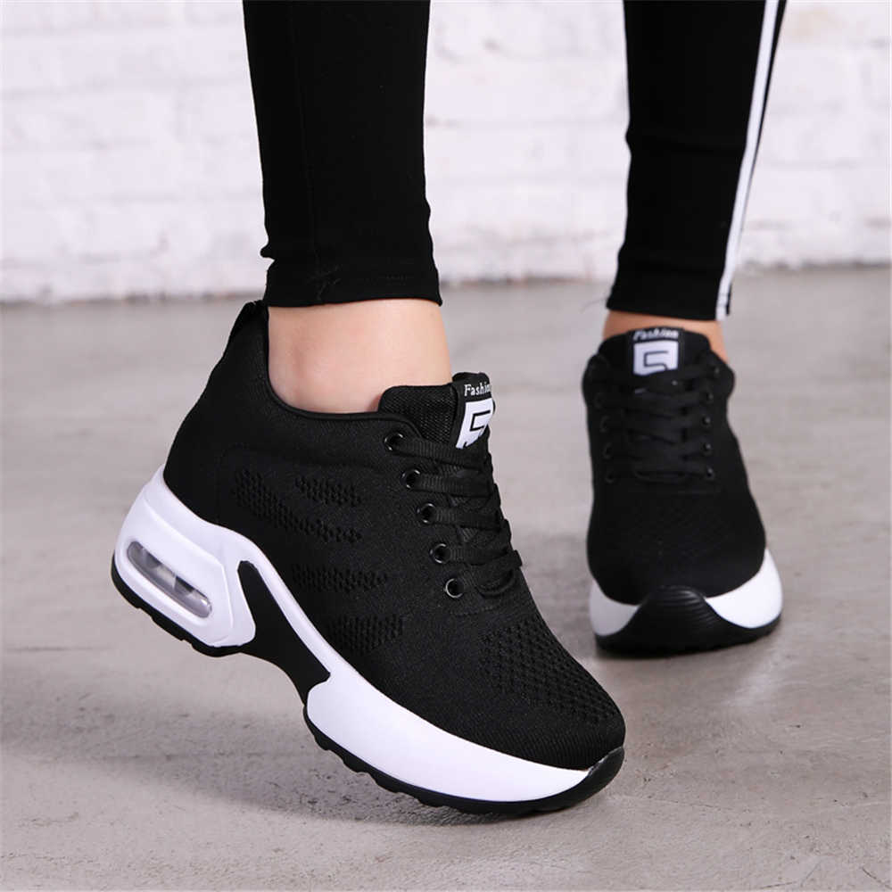 Oxford Lace Up Women - Yüksek Performanslı İç Kama Platformu Kadın