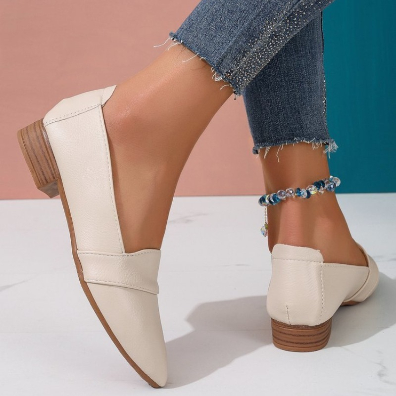 Kadınlar İçin Düz Renk, Sivri  - Mule Slip On incelemesi ve fiyatı
