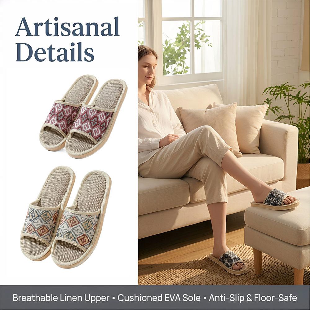 Dört Mevsim Keten Terlikler Çi - Mule Slip On incelemesi ve fiyatı