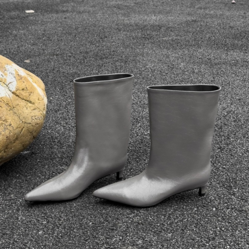 Kışlık Sivri Burunlu Kadın Diz - Knee High Boots Women incelemesi ve fiyatı