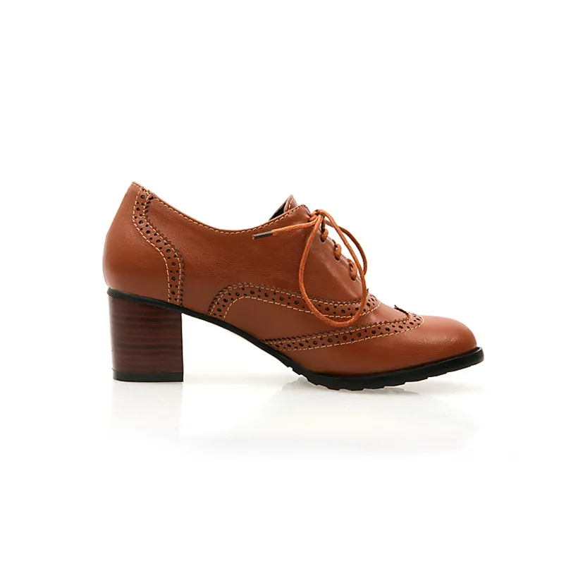 İngiliz Kadın Oxfords Yüksek B - Oxford Lace Up Women incelemesi ve fiyatı
