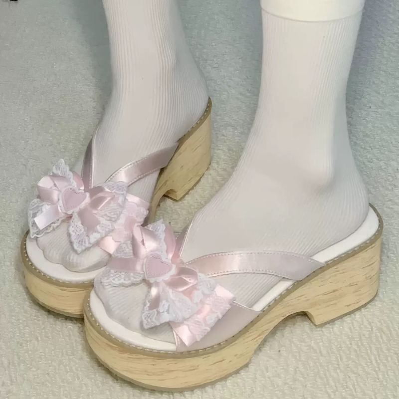 Tatlı Fiyonklu Ahşap Desenli K - Women'S Shoes Quality incelemesi ve fiyatı