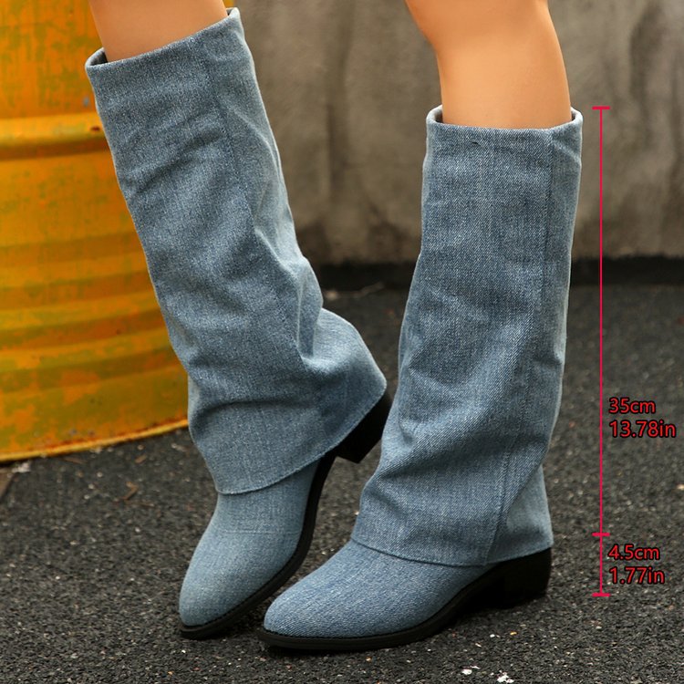 Kovboy çizmeleri 2025 yeni son - Sock Boot Women incelemesi ve fiyatı