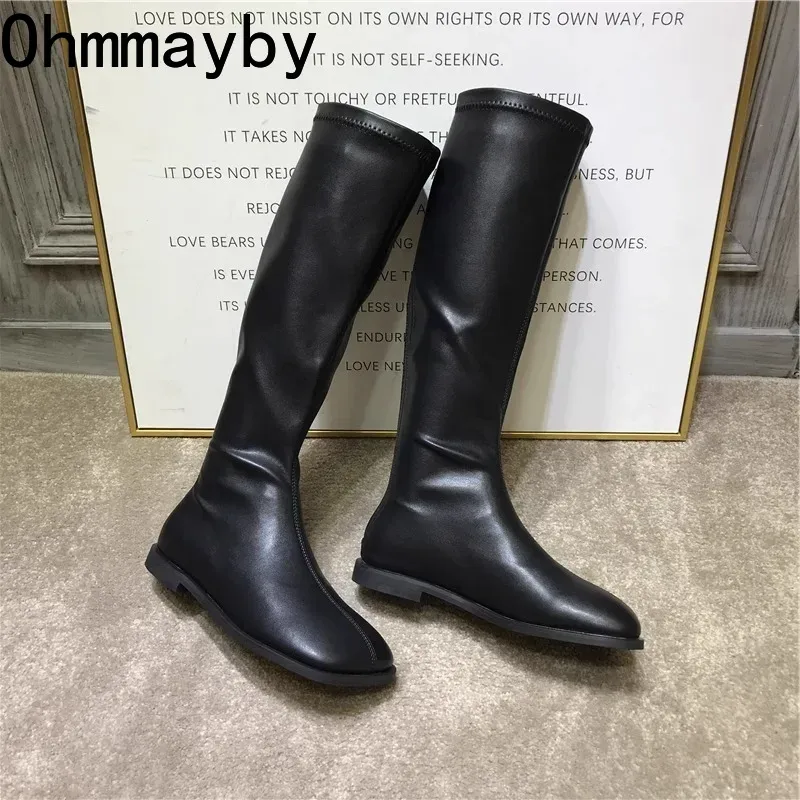 Sokak tarzı streç kadın diz yü - Knee High Boots Women incelemesi ve fiyatı