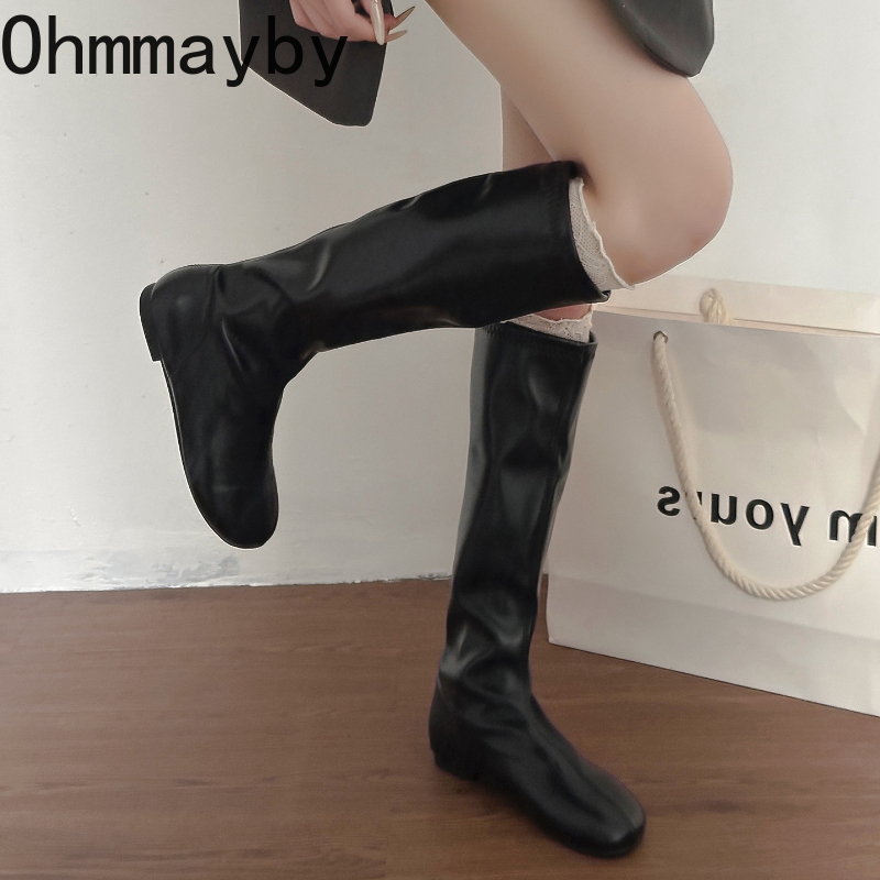 Sokak tarzı streç kadın diz yü - Knee High Boots Women incelemesi ve fiyatı