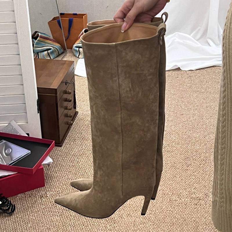 Eilyken Seksi İnce Yüksek Topu - Knee High Boots Women incelemesi ve fiyatı
