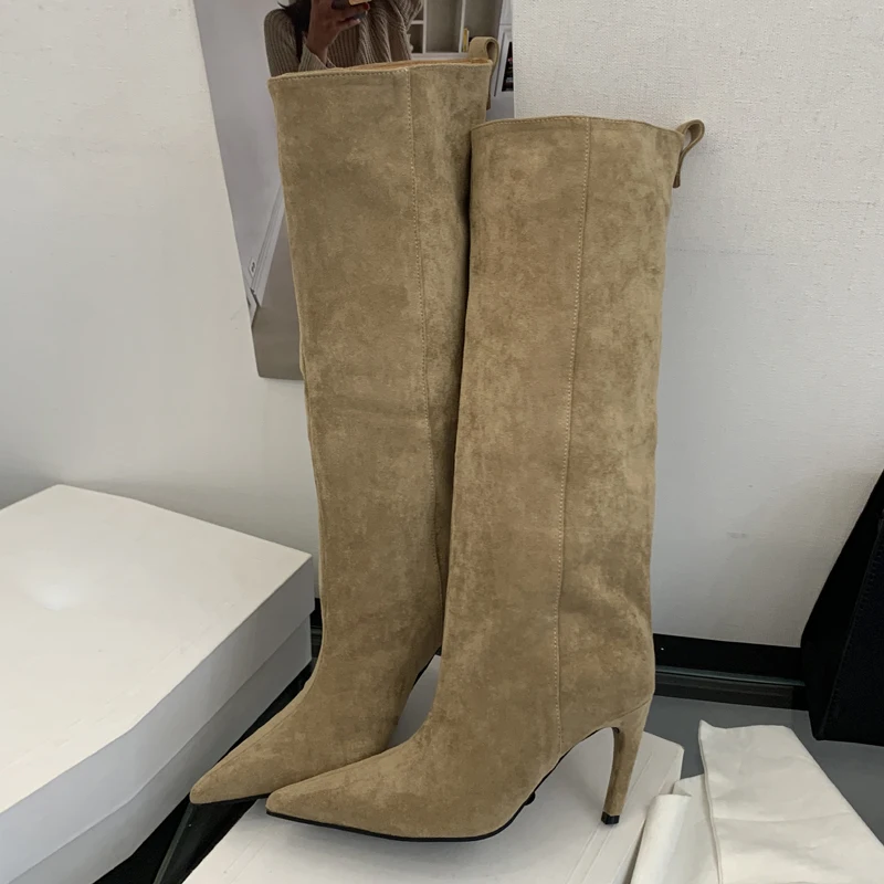 Eilyken Seksi İnce Yüksek Topu - Knee High Boots Women incelemesi ve fiyatı
